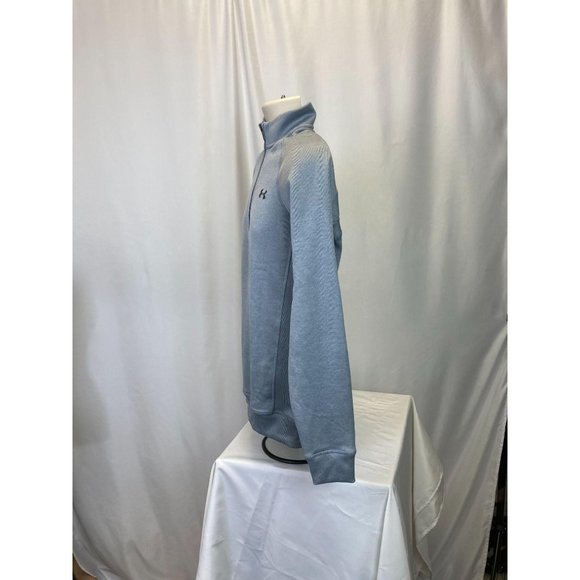 Under Armour Storm Golf Mens Size Small Gray 1/4 Zip Fleece Sweater Lightweight - Picture 6 of 6